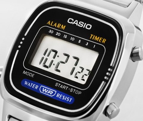 Zegarek Damski Casio Vintage LA670WA-1DF Bransoleta