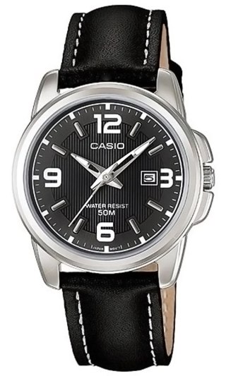 Damski Zegarek CASIO LTP-1314L-8AVDF na Pasku Skórzanym