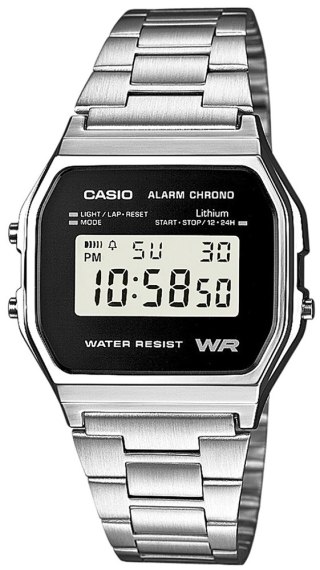 Zegarek Damski Casio Vintage A158WEA-1EF Retro