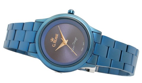 Zegarek damski G.Rossi 10777B-6F3 stalowy - elegancki prezent