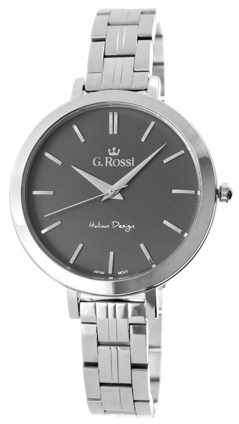 Zegarek Damski G.Rossi 11389B-1C1 Srebrny z Cyrkoniami