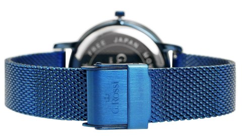 Zegarek Damski G.Rossi 12177B-6F1 Niebieski Mesh + BOX