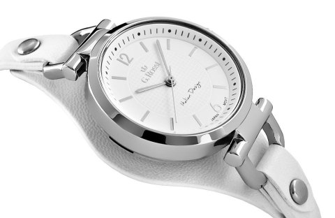 Zegarek Damski G.Rossi 3652A-3C1 Srebrny z Cyrkoniami