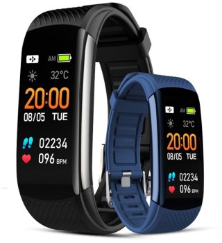 Smartwatch GIEWONT GW200-6 Czarno-Granatowy z 2 paskami