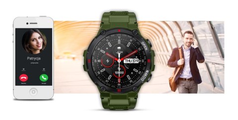 Smartwatch GIEWONT Zielony GW430-3 Sportowy