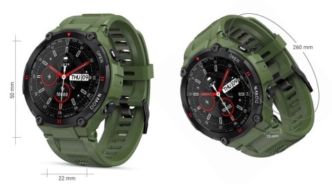 Smartwatch GIEWONT Zielony GW430-3 Sportowy