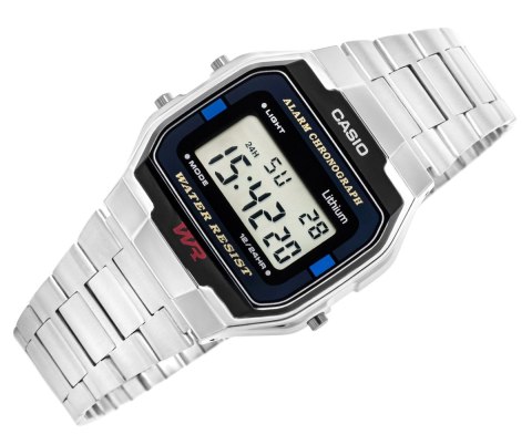 Zegarek CASIO A163WA-1QES Vintage z podświetleniem LED