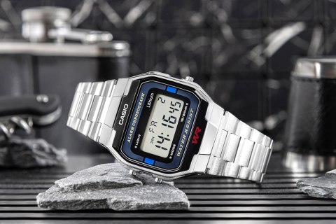 Zegarek CASIO A163WA-1QES Vintage z podświetleniem LED