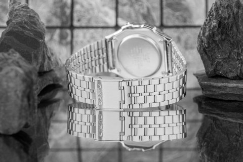 Zegarek Damski Casio Vintage A171WE-1AEF Cyfrowy Srebrny