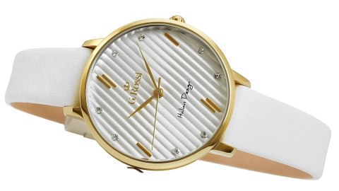 Zegarek Damski G.Rossi 12094A-3C2 na Pasku z Cyrkoniami
