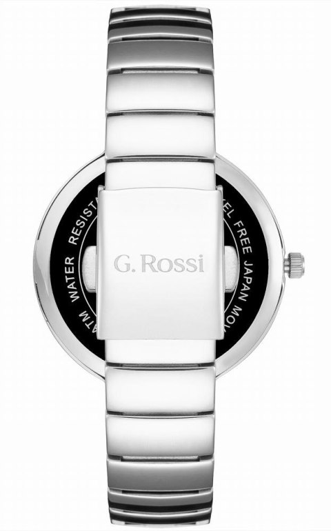 Zegarek Damski G.Rossi 12120B-3C1 Srebrny Klasyk