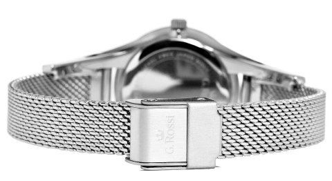 Zegarek Damski G.Rossi 8154B-3C1 na stalowej bransolecie