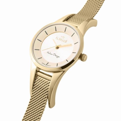 Zegarek Damski G.Rossi 8154B-4D1 Złoty Miyota Citizen