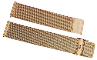 Bransoleta Mesh do Smartwatcha Giewont GW330 Różowe Złoto