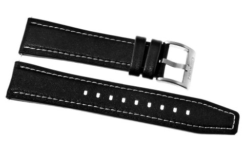 Pasek Skórzano-Silikonowy Giewont GW440 - Leather Black