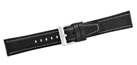 Pasek Skórzano-Silikonowy Giewont GW440 - Leather Black