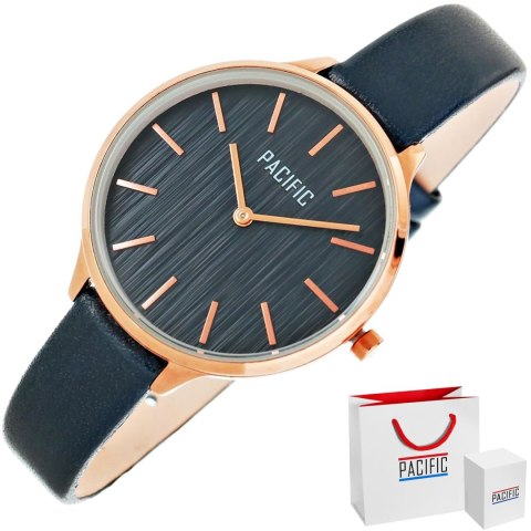 Zegarek Damski Pacific X6094-4 z niebieską tarczą