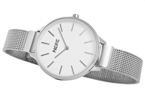 Zegarek Damski Pacific X6094-7 Srebrny na bransolecie mesh