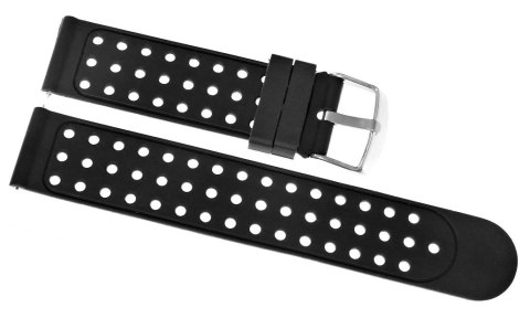 Pasek Silikonowy do Smartwatcha 22mm Biały U12-22-2