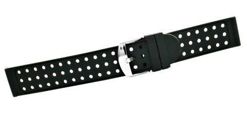 Pasek silikonowy zielony do zegarka 20 mm