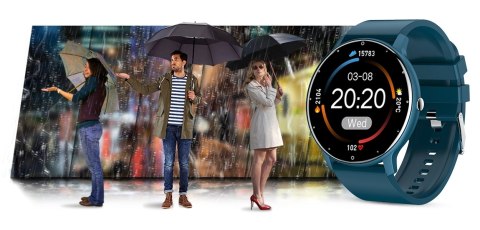 Smartwatch Damski Gravity GT1-5 Niebieski