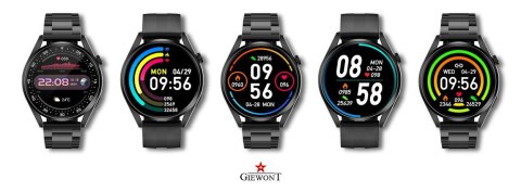 Smartwatch GIEWONT Vertex GW450-1 z Bransoletą i Paskiem
