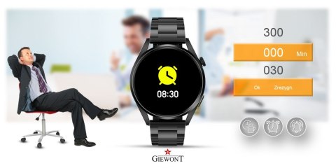 Smartwatch GIEWONT Vertex GW450-1 z Bransoletą i Paskiem