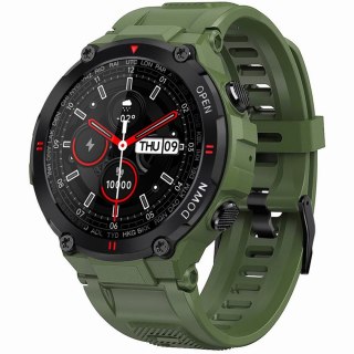 Smartwatch Gravity GT7-3 - Zielono-czarny sportowy