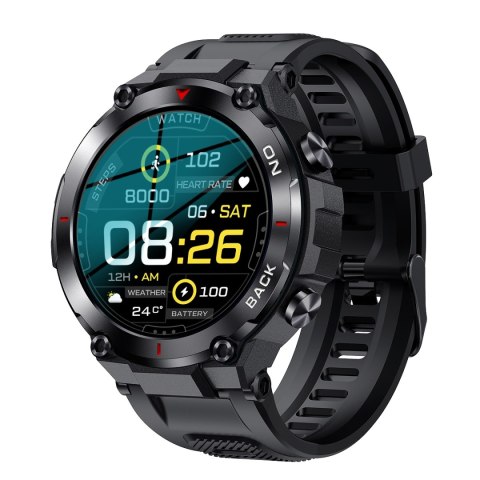 Smartwatch Gravity GT8-1 Czarny - sport i elegancja