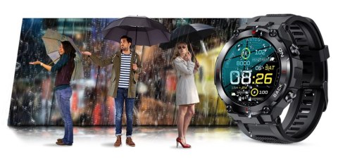 Smartwatch Gravity GT8-1 Czarny - sport i elegancja