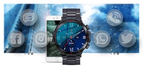 Smartwatch Gravity GT8-2 z bransoletą