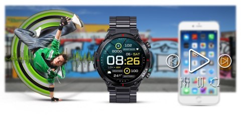 Smartwatch Gravity GT8-2 z bransoletą