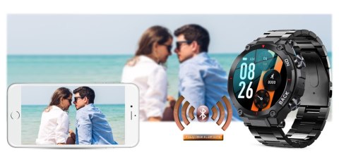 Smartwatch Gravity GT8-2 z bransoletą