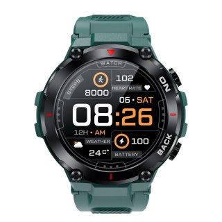 Smartwatch Gravity GT8-3 Zielony - sportowy design