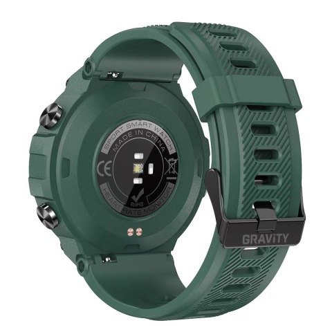 Smartwatch Gravity GT8-3 Zielony - sportowy design