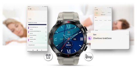 Smartwatch Gravity GT8-4 Szary