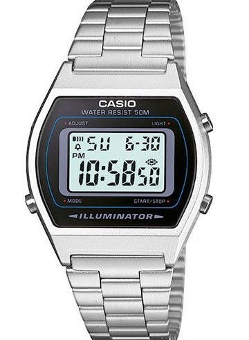Zegarek Casio B640WD-1AVDF Unisex Stalowa Bransoleta + BOX