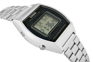 Zegarek Casio B640WD-1AVDF Unisex Stalowa Bransoleta + BOX