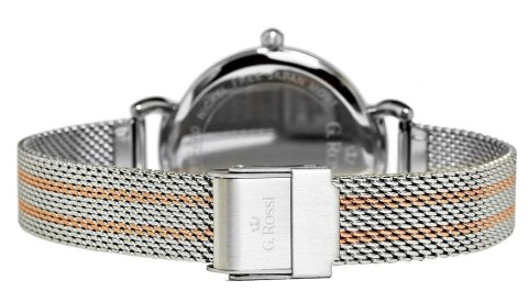 Zegarek damski G.Rossi 12546B-3D2 z tarczą w kolorze różowego złota