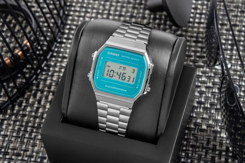 Zegarek Męski CASIO VINTAGE A168WEM-2EF + BOX