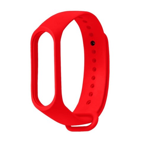 Pasek silikonowy do Xiaomi Mi Band 5 / 6 - Czerwony