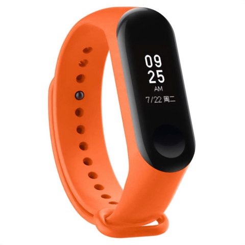 Pasek silikonowy do Xiaomi Smart Band 5 / 6 - Pomarańczowy