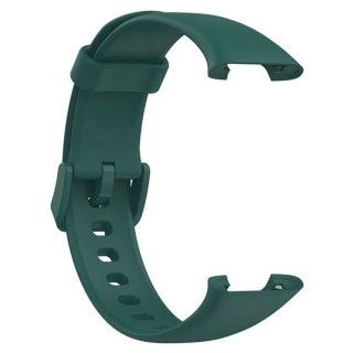 Pasek silikonowy do Xiaomi Smart Band 7 Pro - ciemnozielony
