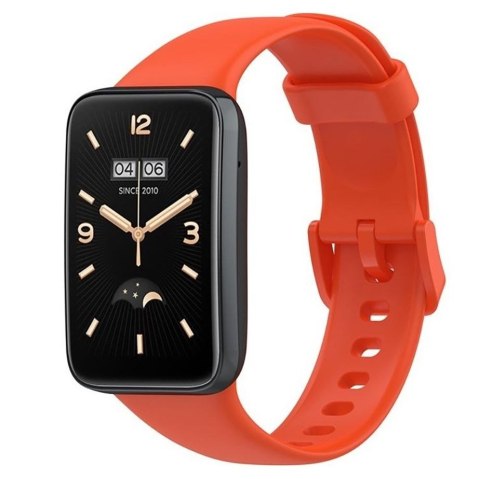 Pasek silikonowy do Xiaomi Smart Band 7 Pro - pomarańczowy