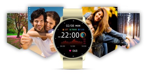 Smartwatch Giewont GW120-6 Ecru - Styl i Funkcjonalność
