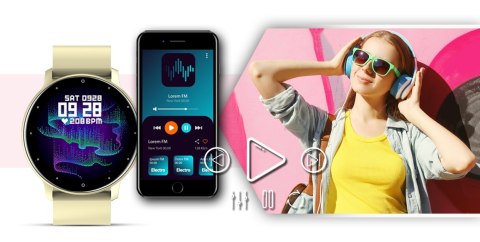 Smartwatch Giewont GW120-6 Ecru - Styl i Funkcjonalność