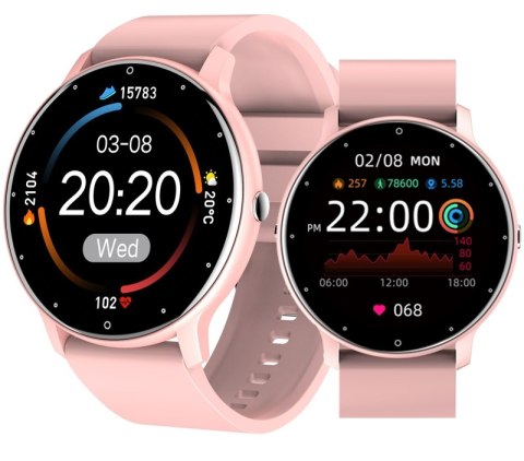Smartwatch GIEWONT GW120-1 Różowy - Elegancja i Technologia