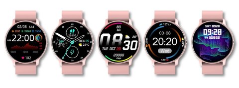 Smartwatch GIEWONT GW120-1 Różowy - Elegancja i Technologia