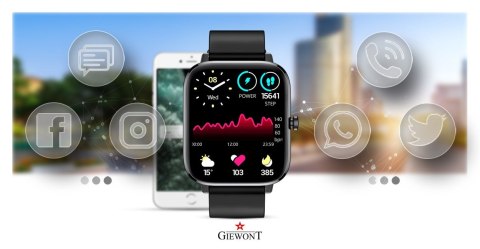 Smartwatch Giewont Dynamic GW230-2 z Termometrem