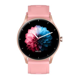 Smartwatch Damski Gravity GT2-1 Różowe Złoto